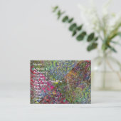 ビジネス芸術的カード 名刺 (スタンド正面)