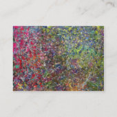 ビジネス芸術的カード 名刺 (裏面)