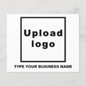 ビジネス製品サービス白黒フライヤー チラシ (裏面)