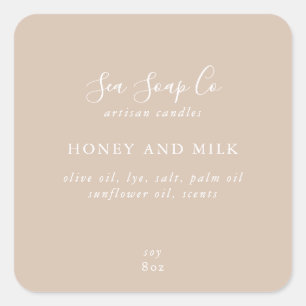 ビジネス製品ラベル スクエアシール