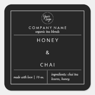 ビジネス製品ラベル スクエアシール