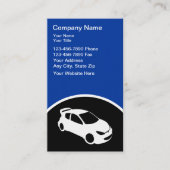 ビジネス車のカード 名刺 (正面)