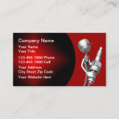 ビジネス車のカード 名刺 (正面)