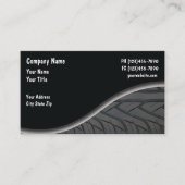 ビジネス車のカード 名刺 (正面)