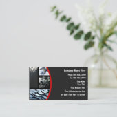 ビジネス車のカード 名刺 (スタンド正面)