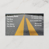 ビジネス車のカード 名刺 (正面)