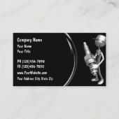 ビジネス車のカード 名刺 (正面)