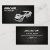 ビジネス車のカード 名刺 (正面/裏面)