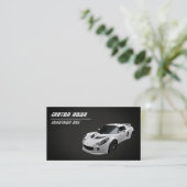 ビジネス車のカード 名刺 (スタンド正面)