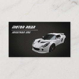 ビジネス車のカード 名刺