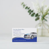 ビジネス車のカード 名刺 (スタンド正面)