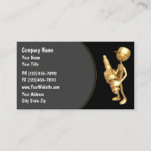 ビジネス車のカード 名刺 (正面)