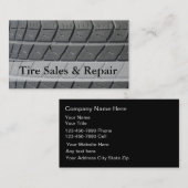 ビジネス車のカード 名刺 (正面/裏面)