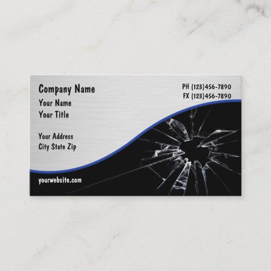 ビジネス車のカード 名刺 (正面)