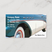 ビジネス車のカード 名刺 (正面)