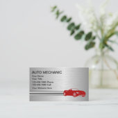 ビジネス車のカード 名刺 (スタンド正面)