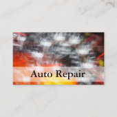 ビジネス車のカード 名刺 (正面)