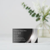 ビジネス車のカード 名刺 (スタンド正面)