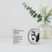 ビジネス車のカード 名刺 (スタンド正面)