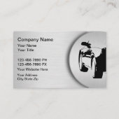 ビジネス車のカード 名刺 (正面)