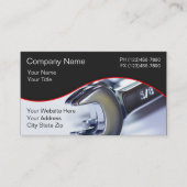 ビジネス車のカード 名刺 (正面)