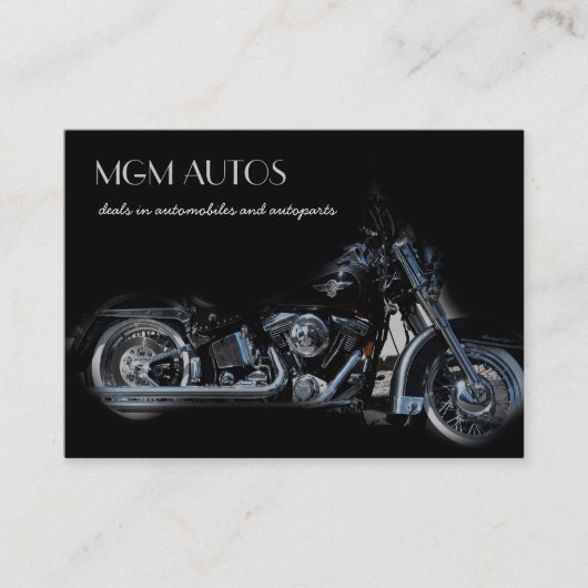 ビジネス車のカード 名刺 (正面)