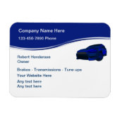 ビジネス車のマグネット柔軟デザイン マグネット (横)