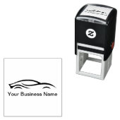 ビジネス車のロゴの自動手書きスタンプ セルフインキングスタンプ (インサイチュ)