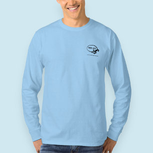 ビジネス長袖シカスタムャツ企業のロゴ Tシャツ