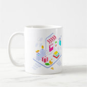 ビジネス開発 コーヒーマグカップ (左)