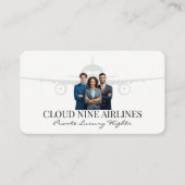 ビジネス関係者 | 航空券 | 航空会社 名刺 (正面)