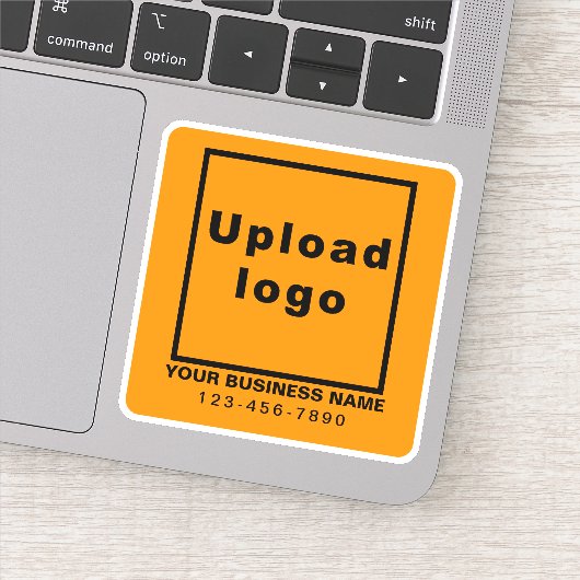 ビジネス電話番号オンOrange Square Vinyl シール (詳細)