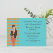 ビジネス電話 退職のお誘い 招待状 (スタンド正面)