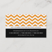 ビジネス頭が切れるカード：:シンプルクラス39 名刺 (裏面)