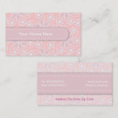 ビジネス魅力的カード 名刺 (正面/裏面)