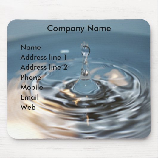 ビジネス1 マウスパッド (正面)