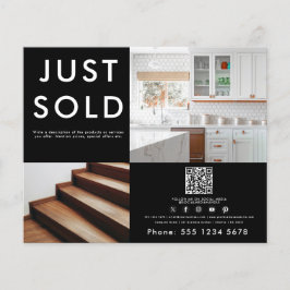 ビジネス2プロモーションフォトQRコードソーシャルメディア チラシ