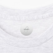 ビジネス、あいさつ文、または名前の編集可能文字 ラベル (貼付)