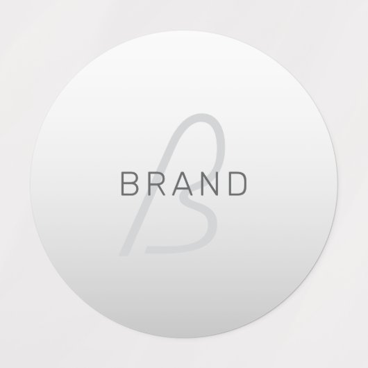 ビジネス、あいさつ文、または名前の編集可能文字 ラベル (デザイン1)