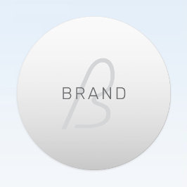 ビジネス、あいさつ文、または名前の編集可能文字 ラベル