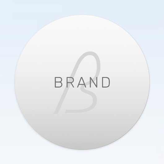 ビジネス、あいさつ文、または名前の編集可能文字 ラベル