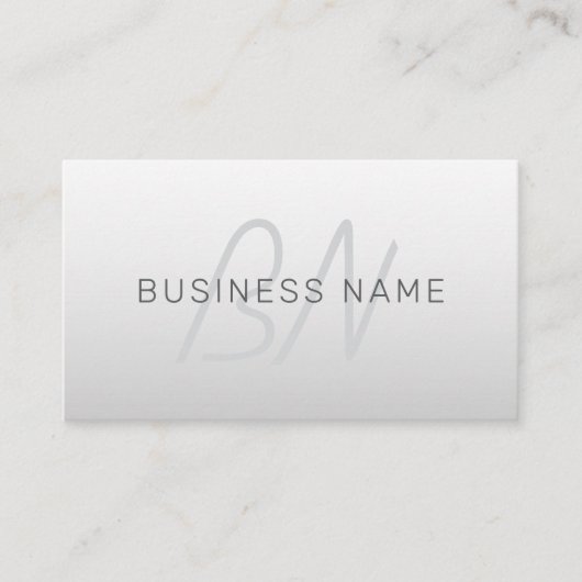 ビジネス、あいさつ文、または名前の編集可能文字 名刺 (正面)