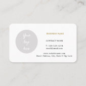 ビジネス/アポイントメントカード 名刺 (裏面)