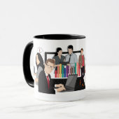 ビジネス/オフィス マグカップ (正面左)