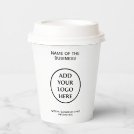 ビジネス カンパニー コーポレート プロフェッショナル あなたのロゴ 紙コップ