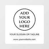 ビジネス カンパニー コーポレート プロフェッショナル シンプル ロゴ ウィンドウサイン (シート)