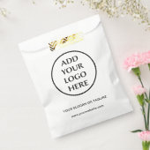 ビジネス カンパニー コーポレート プロフェッショナル シンプル ロゴ フェイバーバッグ (封をした状態)