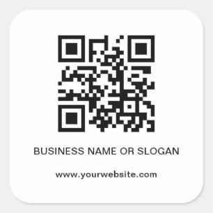 ビジネス カンパニー コーポレート プロフェッショナル QR コード スクエアシール