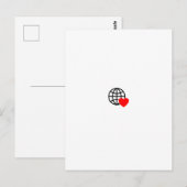 ビジネス&ギフト用 フェスティブ ポストカード (正面/裏面)