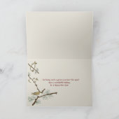 ビジネス·クリスマスありがとう サンキューカード (内部)